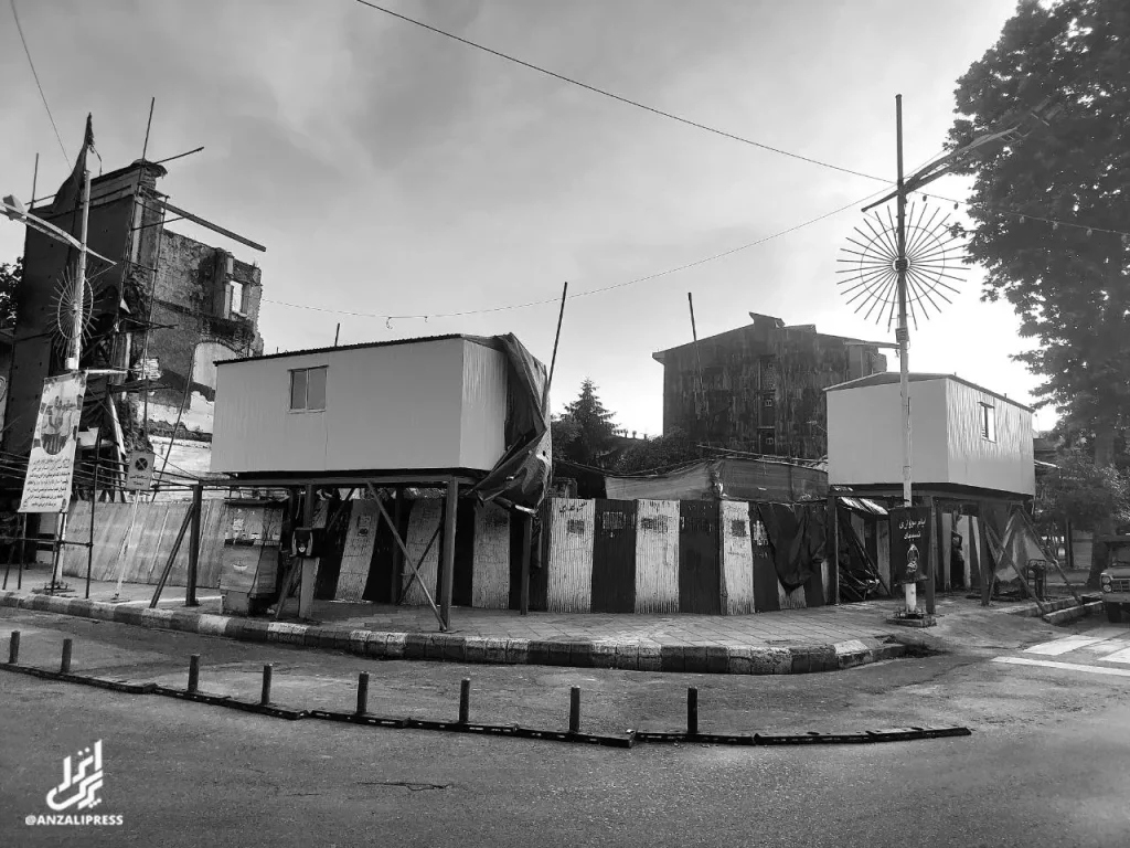 تخریب هتل ایران بندرانزلی