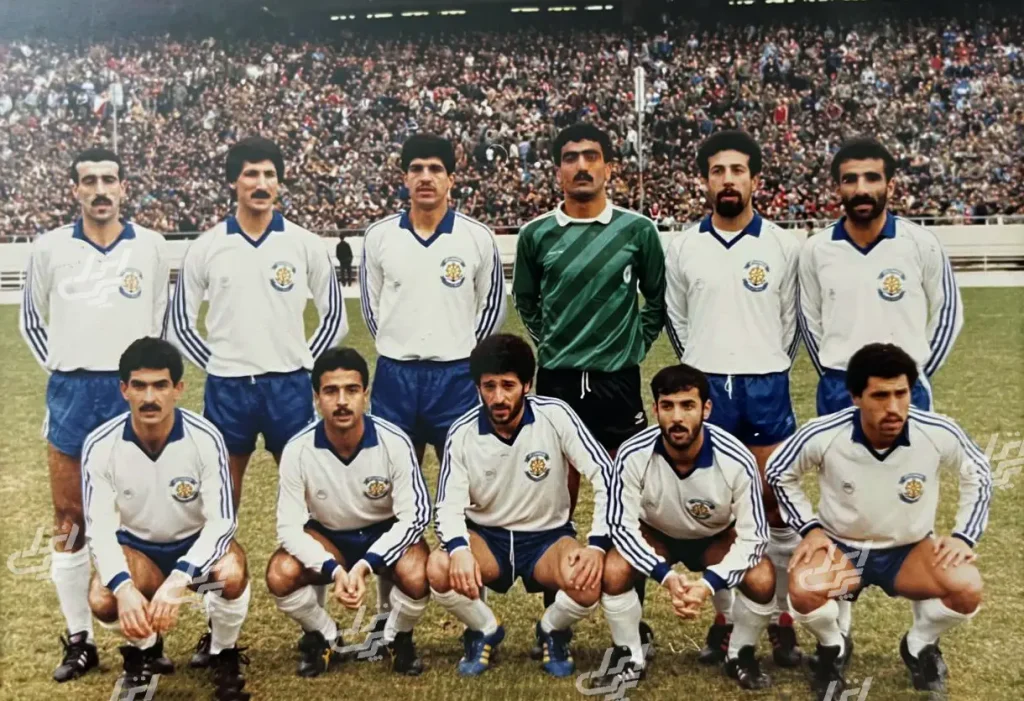 احمد اسپندار در تیم ملوان دهه 60