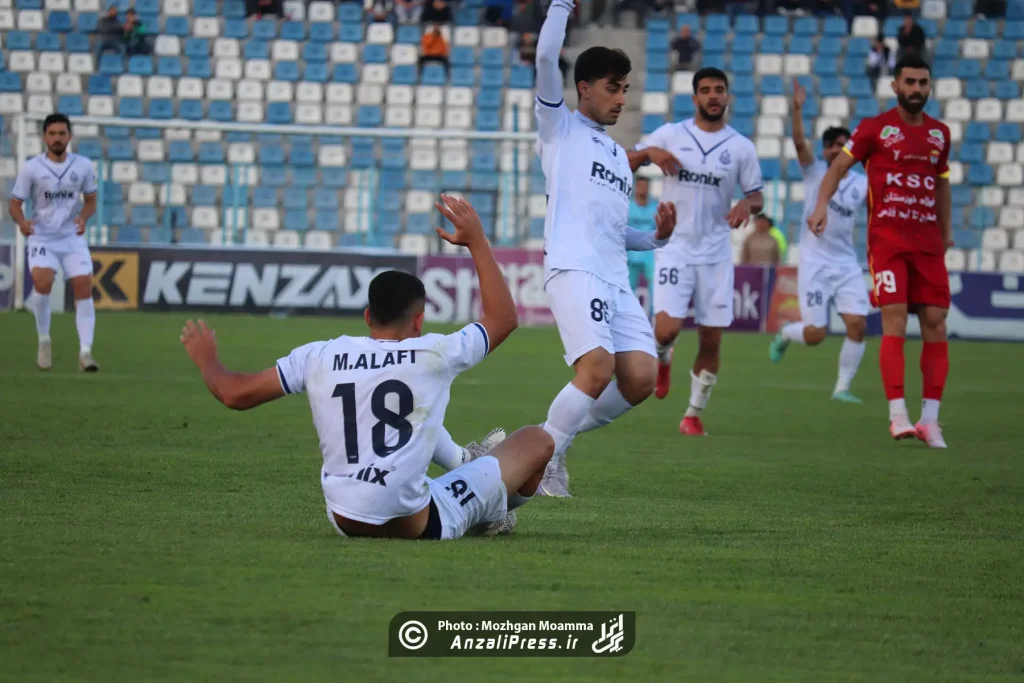 ملوان بندرانزلی و فولاد خوزستان