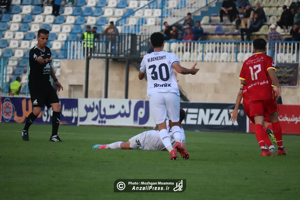 ملوان بندرانزلی و فولاد خوزستان