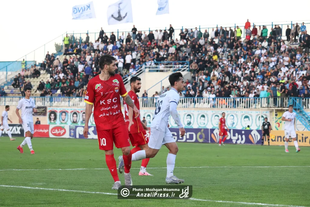 ملوان بندرانزلی و فولاد خوزستان