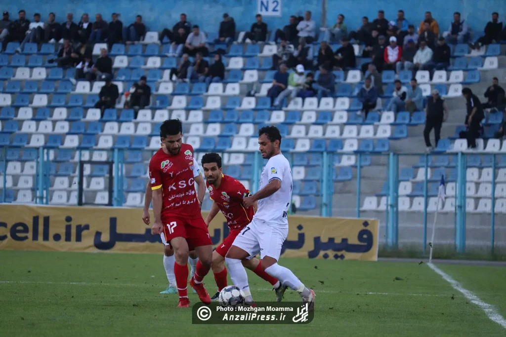 ملوان بندرانزلی و فولاد خوزستان