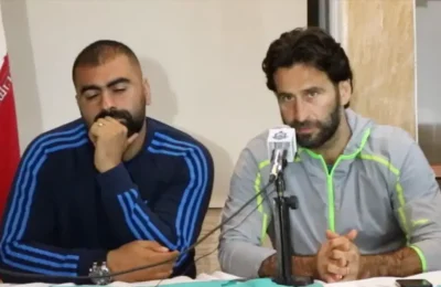 نخستین کنفرانس خبری پژمان نوری و مازیار زارع