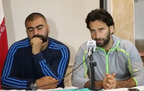 نخستین کنفرانس خبری پژمان نوری و مازیار زارع